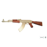 Ak47 Gold Denix Replica