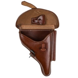 Meta title-insignia Holster Luger