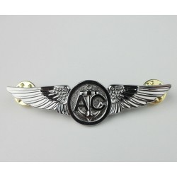 US Navy Aircrew silver wings badge
