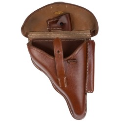 Meta title-insignia Holster Luger