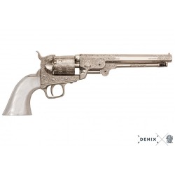 Revolver Navy, blanche