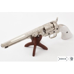 Revolver Navy, blanche