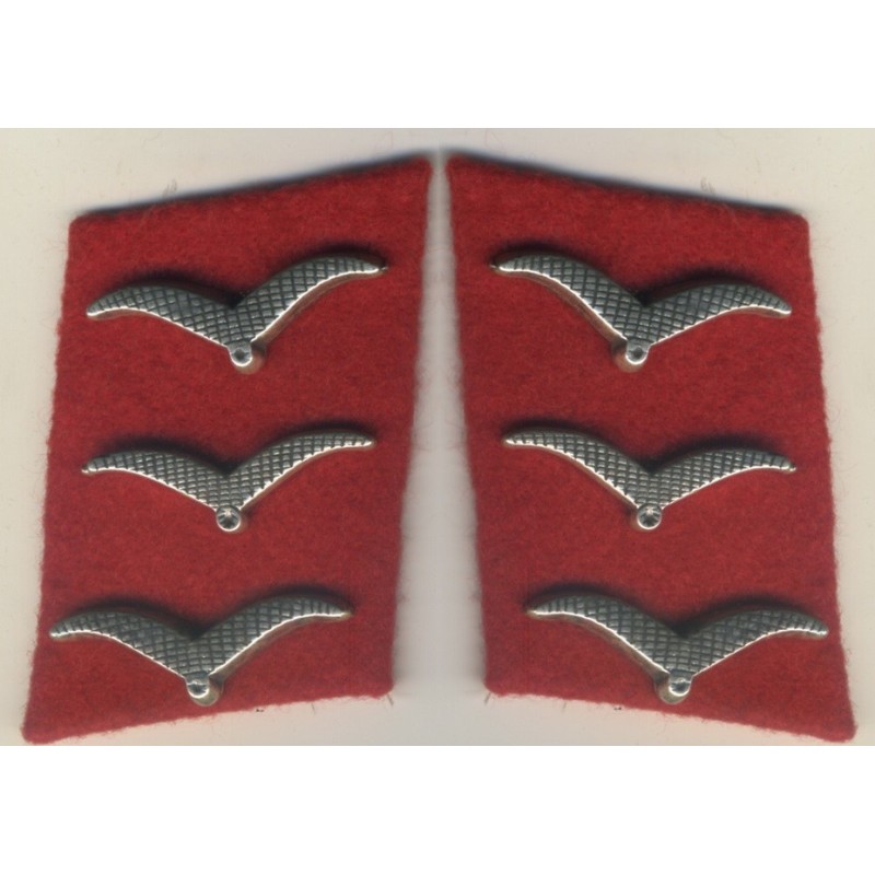 mostrine da Caporal Maggiore della Luftwaffe Flak Artiglieria contraerea mostrine da Caporal Maggiore della Luftwaffe Flak Artiglieria contraerea