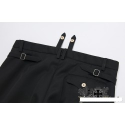 SS Officer M32 Black Breeches