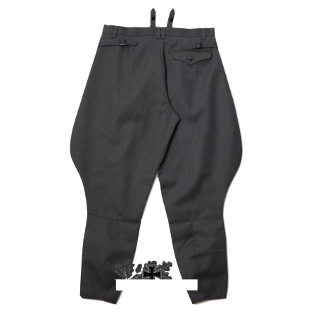 Officer Stone Gray Breeches