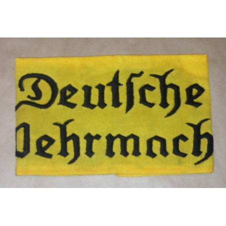 Meta title-fasce da braccio Deütsche Wehrmacht