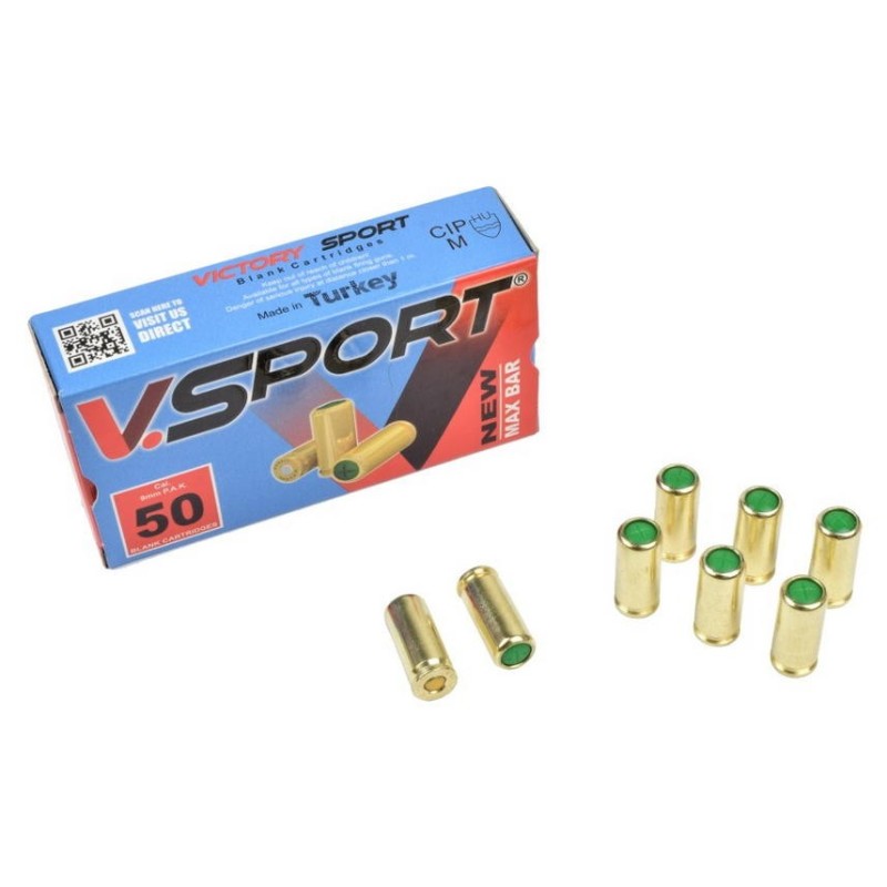 CARTUCCE A SALVE CALIBRO 9MM CARTUCCE A SALVE CALIBRO 9MM
