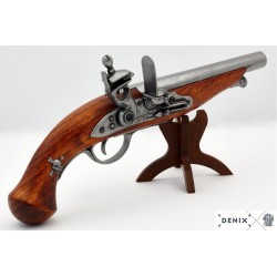 Pistolet de pirate à silex, France 18ème. c.