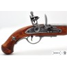 Pistolet de pirate à silex, France 18ème. c.