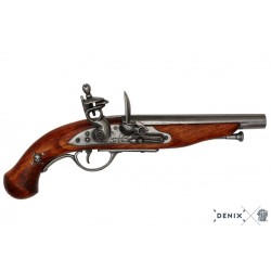 Pistolet de pirate à silex, France 18ème. c.