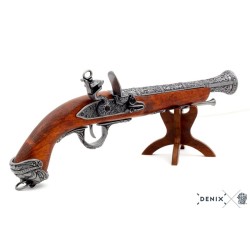 Flintlock pirate pistol, Italy 18th. c.