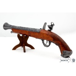 Flintlock pirate pistol, Italy 18th. c.
