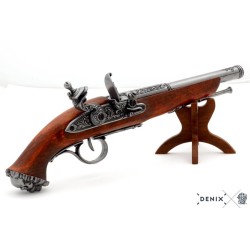 Pistola pirata a pietra focaia, 18. c.