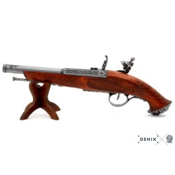 Pistolet de pirate à silex, 18e. c.