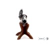 Pistola pirata a pietra focaia, 18. c.