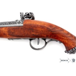 Pistola pirata a pietra focaia, 18. c.