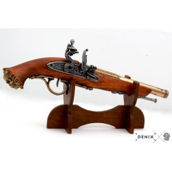 Pistolet de pirate à silex, 18e. c.
