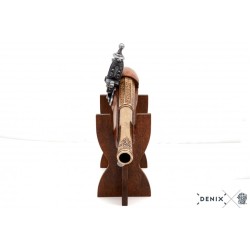 Flintlock pirate pistol, 18th. c.