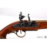 Pistola pirata a pietra focaia, 18. c.