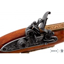 Pistolet de pirate à silex, 18e. c.