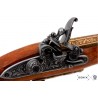 Pistolet de pirate à silex, 18e. c.