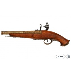 Pistolet de pirate à silex, 18e. c.