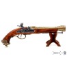 Pistolet à percussion pirate, Italie S.XVIII