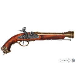 Pirate percussion pistol, Italy 18th. C.
