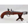 Flintlock pirate pistol, 18th. c.