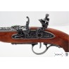 Flintlock pirate pistol, 18th. c.