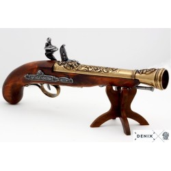 Pistolet de pirate à silex, 18e. c.