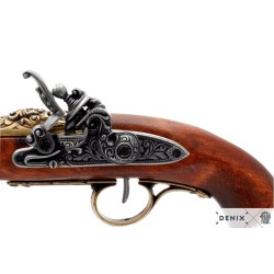 Pistola pirata Flintlock, 18. C.