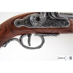Pistolet à percussion, Italie 1825