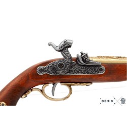 Pistolet à percussion, Italie 1825