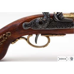 Pistola de percusión, Francia 1832