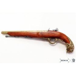 Pistola a pietra focaia, Germania XVIII
