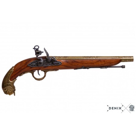 Pistolet à silex, Allemagne 18ème. c.