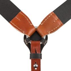 M39 leather Y-straps