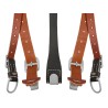 Sangles en Y en cuir M39