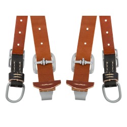 M39 leather Y-straps