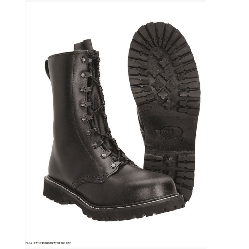 BOTTES EN CUIR PARA AVEC EMBOUT BOTTES EN CUIR PARA AVEC EMBOUT