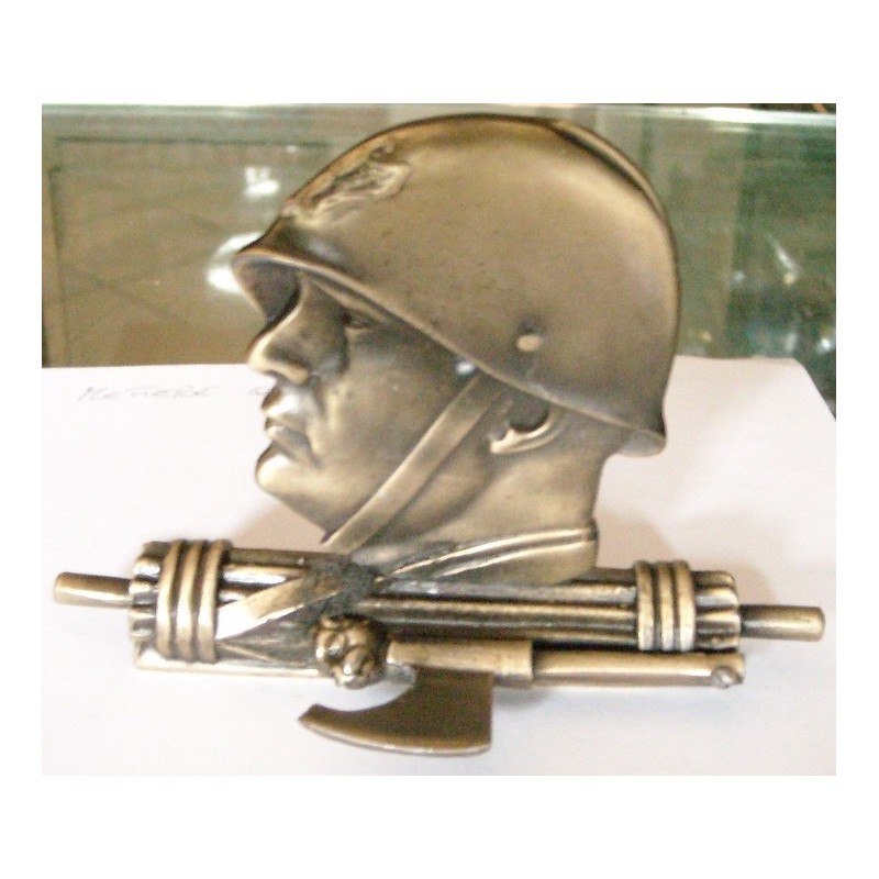 Busto in metallo cm.12