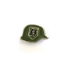Distintivo smaltato SS elmetto