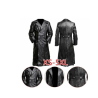 SS officer leather coat