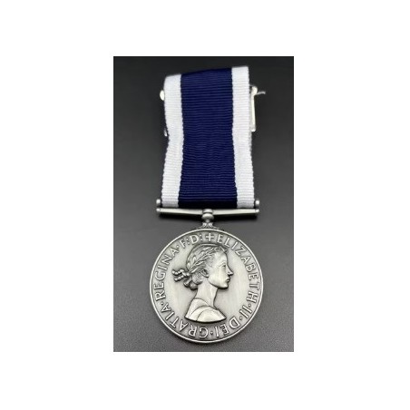 UK Navy long service medal