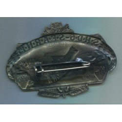  19141916 Dimensioni: 61x41 mm. Finitura: nikelata ed anticata