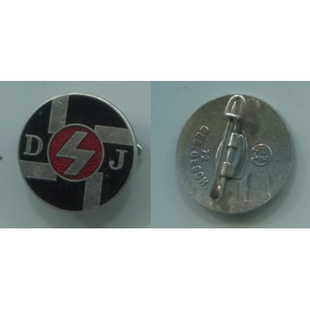 Distintivo smaltato di propaganda della Detsche Jugend 21mm