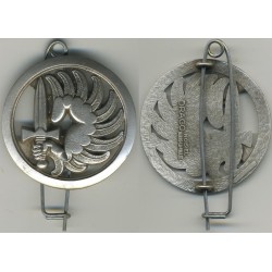 Paracadutisti Distintivo della Legione straniera 2 Rep. Contrassegnato sul retro  DRAGO.Noisielle Marie La Vallee