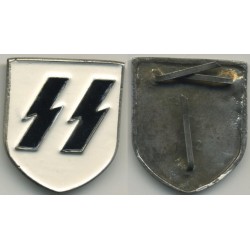 Ornament for colonial style helmet of the SS
