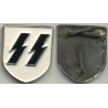 Ornament for colonial style helmet of the SS
